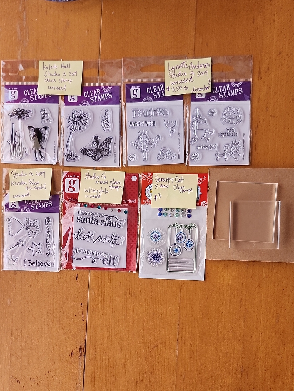 Crafty Clear Reusable Stamps And Blocks